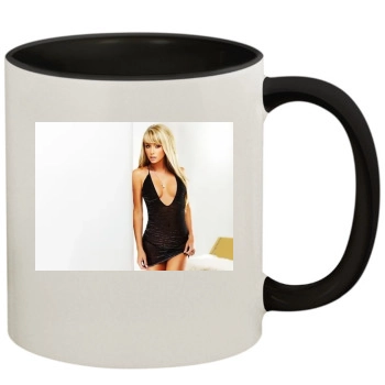 Sara Jean Underwood 11oz Colored Inner & Handle Mug