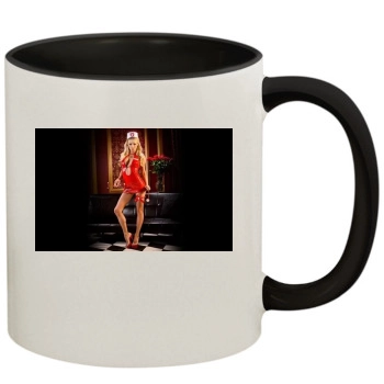 Sara Jean Underwood 11oz Colored Inner & Handle Mug