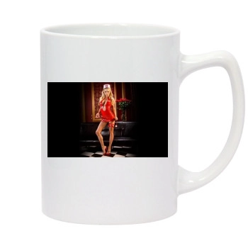 Sara Jean Underwood 14oz White Statesman Mug