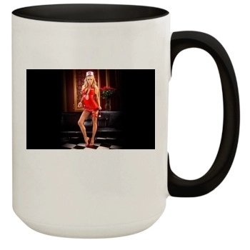 Sara Jean Underwood 15oz Colored Inner & Handle Mug