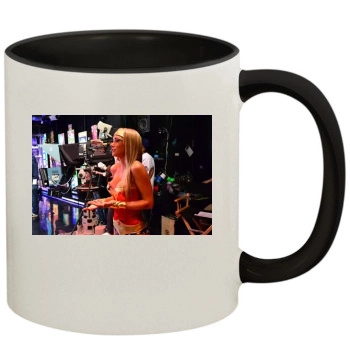 Sara Jean Underwood 11oz Colored Inner & Handle Mug