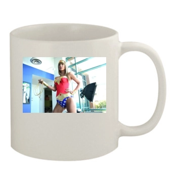 Sara Jean Underwood 11oz White Mug