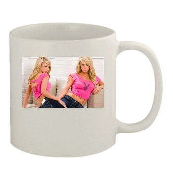 Sara Jean Underwood 11oz White Mug