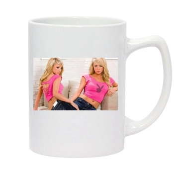 Sara Jean Underwood 14oz White Statesman Mug