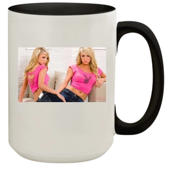 Sara Jean Underwood 15oz Colored Inner & Handle Mug