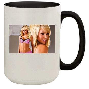 Sara Jean Underwood 15oz Colored Inner & Handle Mug