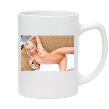 Sara Jean Underwood 14oz White Statesman Mug