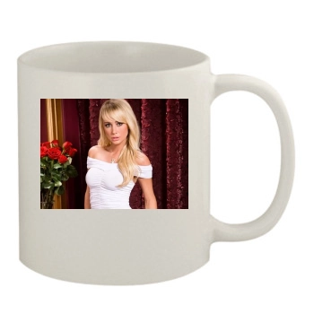 Sara Jean Underwood 11oz White Mug