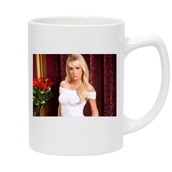 Sara Jean Underwood 14oz White Statesman Mug