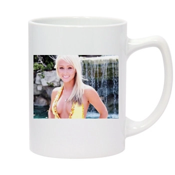 Sara Jean Underwood 14oz White Statesman Mug