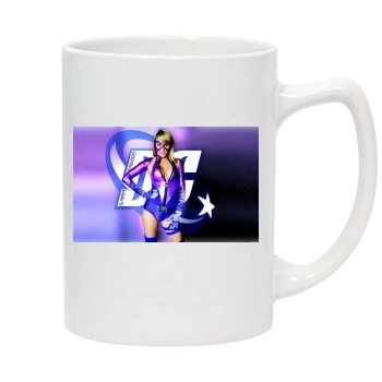 Sara Jean Underwood 14oz White Statesman Mug