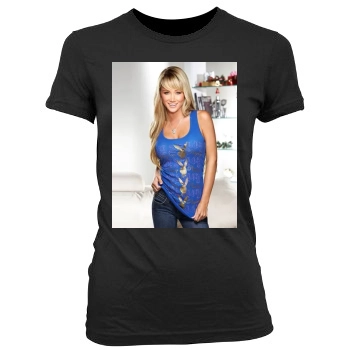 Sara Jean Underwood Women's Junior Cut Crewneck T-Shirt