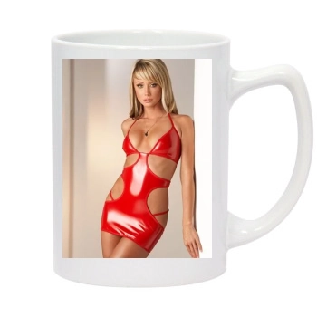 Sara Jean Underwood 14oz White Statesman Mug