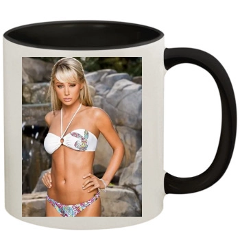 Sara Jean Underwood 11oz Colored Inner & Handle Mug