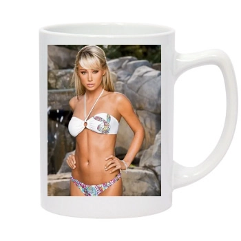 Sara Jean Underwood 14oz White Statesman Mug