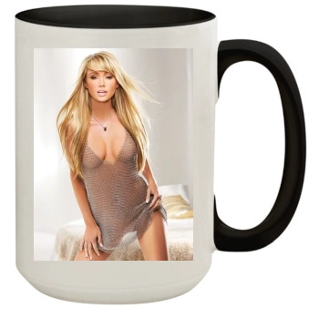 Sara Jean Underwood 15oz Colored Inner & Handle Mug