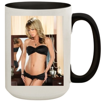 Sara Jean Underwood 15oz Colored Inner & Handle Mug