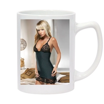 Sara Jean Underwood 14oz White Statesman Mug