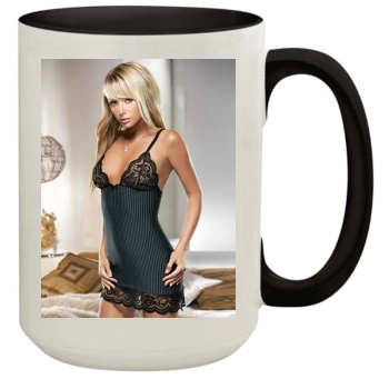 Sara Jean Underwood 15oz Colored Inner & Handle Mug