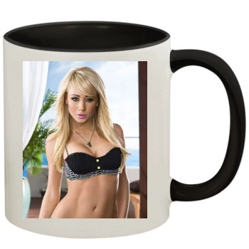 Sara Jean Underwood 11oz Colored Inner & Handle Mug