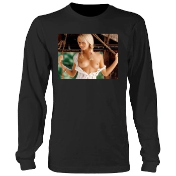 Sara Jean Underwood Men's Heavy Long Sleeve TShirt