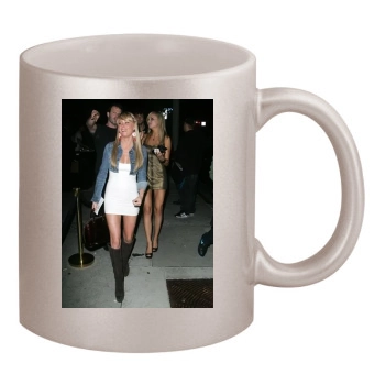 Sara Jean Underwood 11oz Metallic Silver Mug