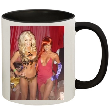 Sara Jean Underwood 11oz Colored Inner & Handle Mug