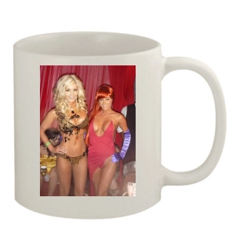 Sara Jean Underwood 11oz White Mug