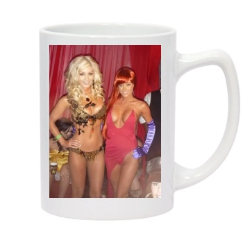 Sara Jean Underwood 14oz White Statesman Mug