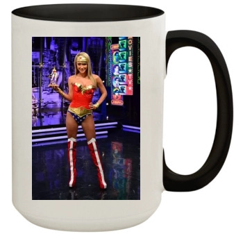 Sara Jean Underwood 15oz Colored Inner & Handle Mug