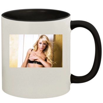 Sara Jean Underwood 11oz Colored Inner & Handle Mug