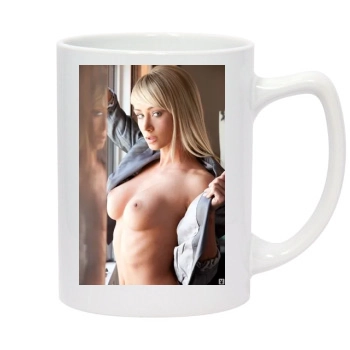 Sara Jean Underwood 14oz White Statesman Mug