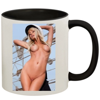 Sara Jean Underwood 11oz Colored Inner & Handle Mug