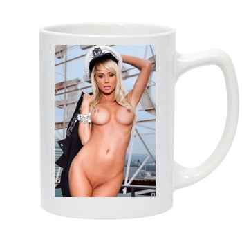 Sara Jean Underwood 14oz White Statesman Mug