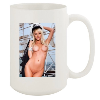 Sara Jean Underwood 15oz White Mug