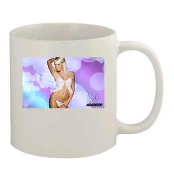 Sara Jean Underwood 11oz White Mug