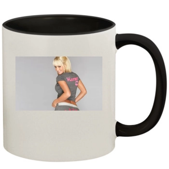 Sara Jean Underwood 11oz Colored Inner & Handle Mug