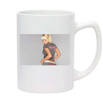 Sara Jean Underwood 14oz White Statesman Mug