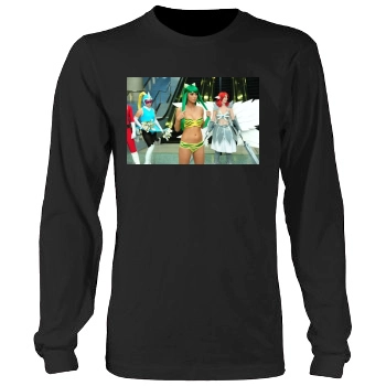 Sara Jean Underwood Men's Heavy Long Sleeve TShirt