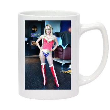 Sara Jean Underwood 14oz White Statesman Mug