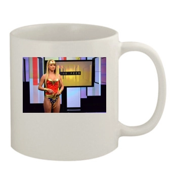 Sara Jean Underwood 11oz White Mug