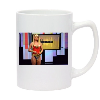 Sara Jean Underwood 14oz White Statesman Mug