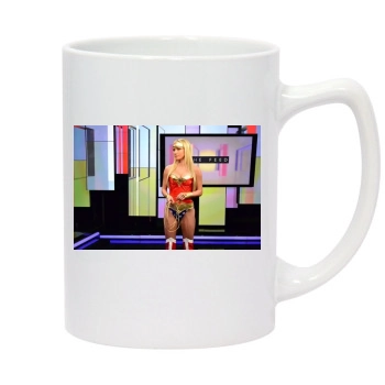 Sara Jean Underwood 14oz White Statesman Mug