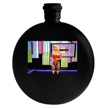 Sara Jean Underwood Round Flask