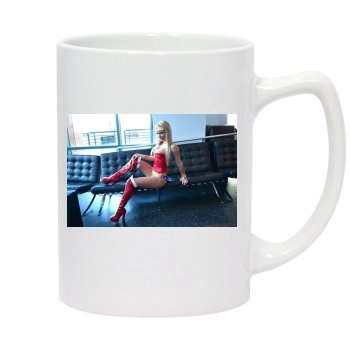 Sara Jean Underwood 14oz White Statesman Mug