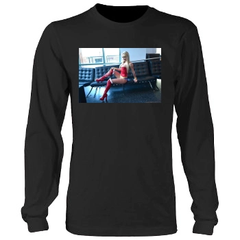 Sara Jean Underwood Men's Heavy Long Sleeve TShirt