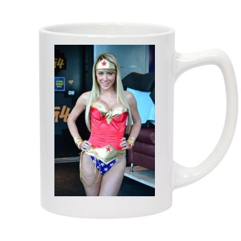 Sara Jean Underwood 14oz White Statesman Mug