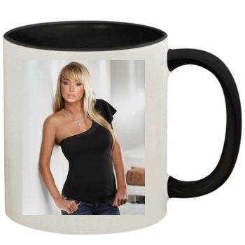 Sara Jean Underwood 11oz Colored Inner & Handle Mug