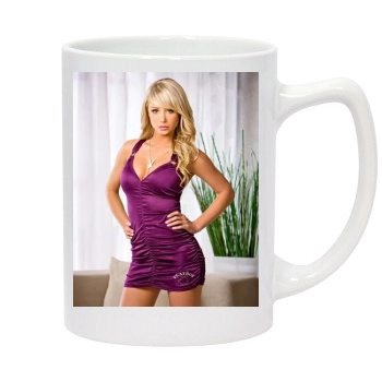 Sara Jean Underwood 14oz White Statesman Mug