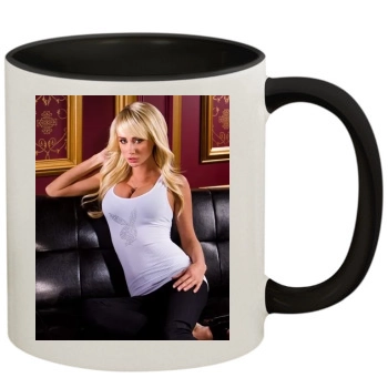 Sara Jean Underwood 11oz Colored Inner & Handle Mug